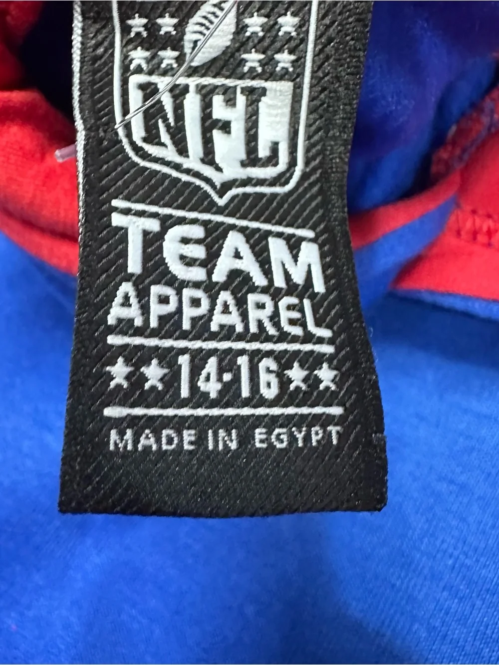 NWT Buffalo Bills NFL Team Apparel Youth 14-16 Hoodie Jogger 2-Piece Sweatsuit S